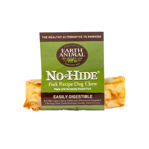 Earth Animal 4 in No-Hide Pork Chew For Dogs each