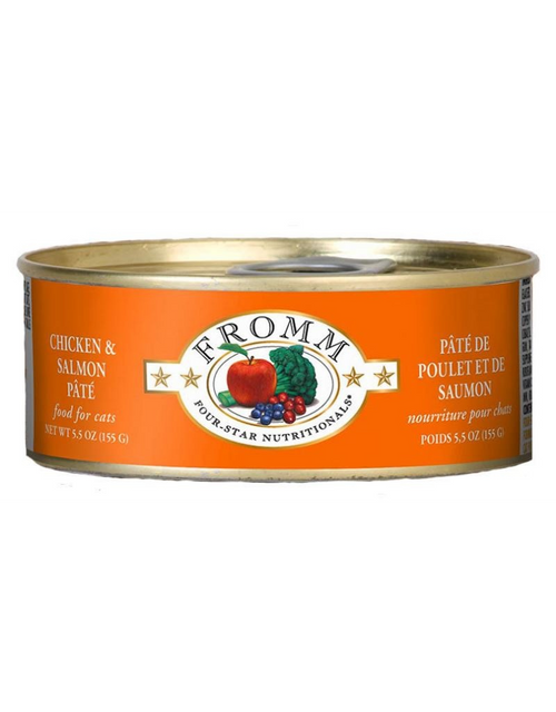 Fromm Chicken & Salmon Pate Grain-Free Canned Cat Food