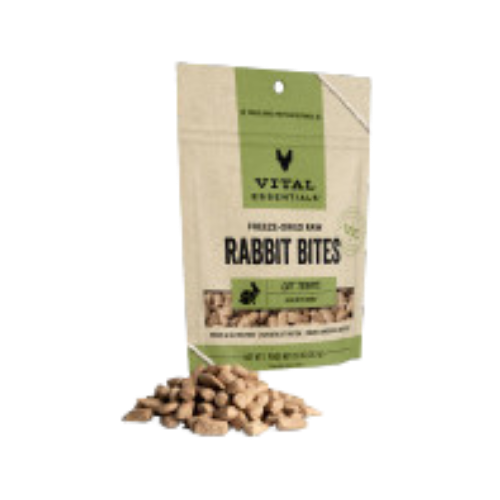 Vital Essentials Vitalcat Freeze-Dried Rabbit Cat Treats .9 oz