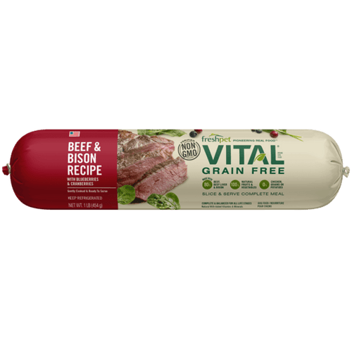 Deli Fresh Vital Beef & Bison Recipe Refrigerated Dog Food