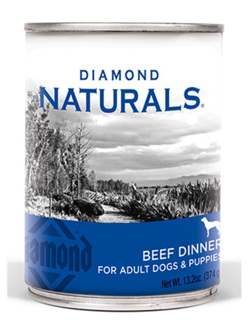 Diamond Naturals Beef Dinner Can Dog