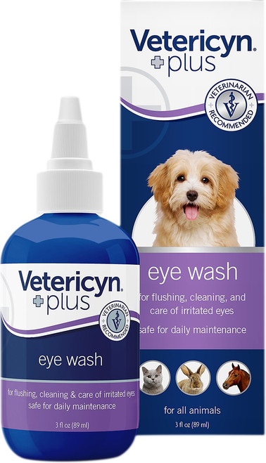 Vetericyn Plus Eye Wash for Pets 3 oz