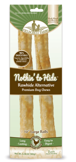 Spot Fieldcrest Farms Nothin' to Hide Chicken Roll for Dogs, 2 pack 2 pk