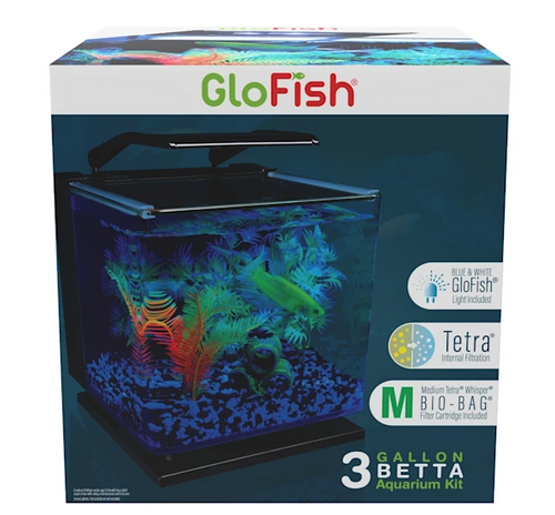 Tetra GloFish Betta Glass Kit 3 gal