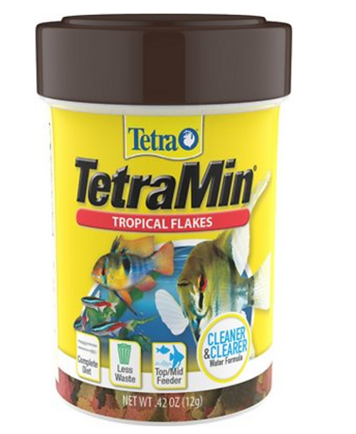 Tetra Min Balanced Diet Tropical Flakes .42 oz