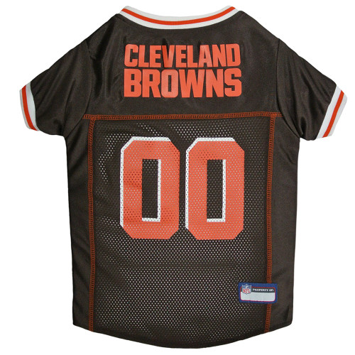 Pets First Cleveland Browns Mesh Dog Jersey