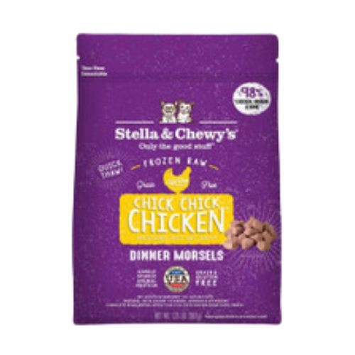 Stella & Chewy's Chicken Raw Dinner Morsels Frozen Cat Food 1.25 lb