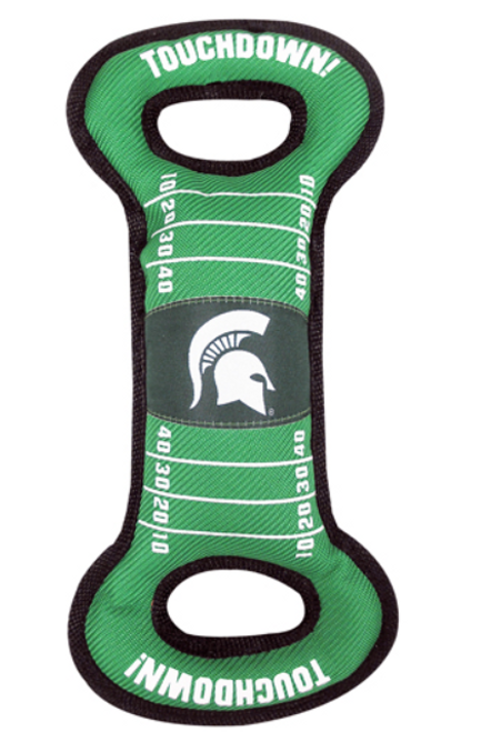 Pets First Michigan State Spartans Field Dog Toy 13 in