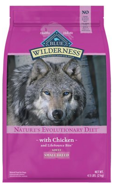 what is in blue wilderness dog food