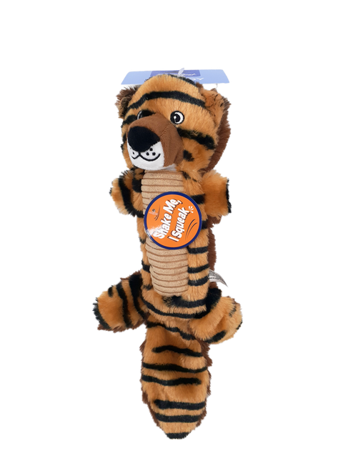 Incredipet Critter Flip Tiger/Boar Dog Toy 
