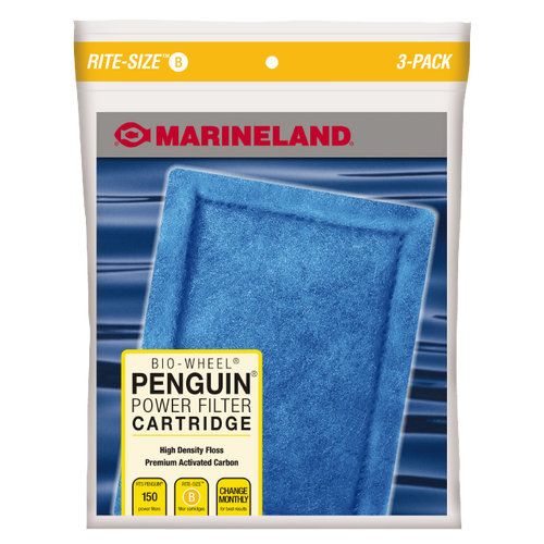 Marineland Rite-Size Cartridge, Size B 3 pk