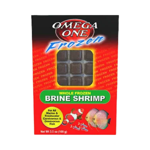 Omega One Frozen Brine Shrimp Cube Pack 7 oz