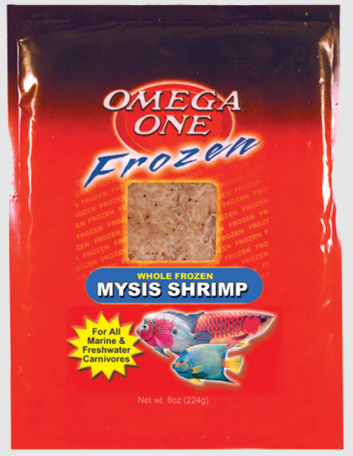 Omega One  Frozen Mysis Shrimp Flat Pack 4 oz