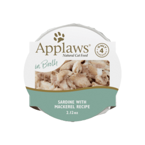 Applaws Natural Wet Sardine with Mackerel in Broth Wet Cat Food