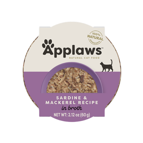 Applaws Natural Wet Sardine with Mackerel in Broth Wet Cat Food