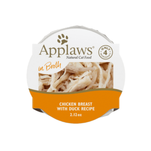 Applaws Natural Chicken Breast with Duck in Broth Wet Cat Food