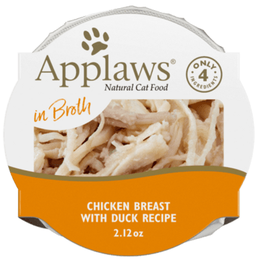 Applaws Natural Chicken Breast with Duck in Broth Wet Cat Food