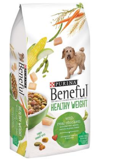 Purina Beneful Healthy Weight With Farm-Raised Chicken Dry Dog Food 14 lb