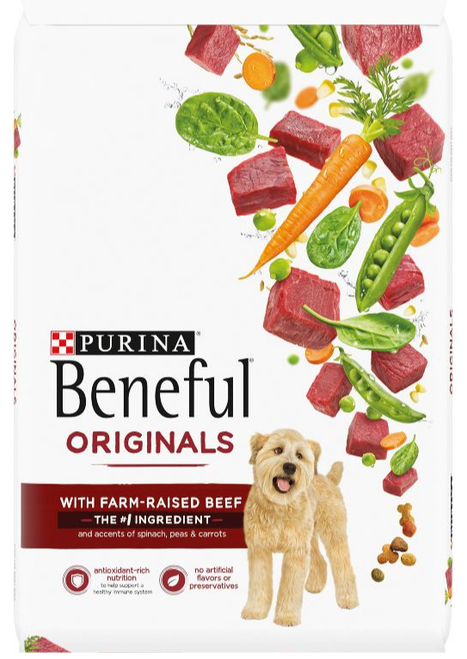 Purina Beneful Originals With Real Beef Dry Dog Food 28 lb