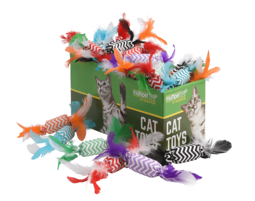 Multipet Candy Crackle Cat Toy 