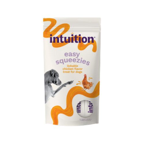 Intuition Easy Squeezies Chicken Recipe Lickable Dog Treats 4 pk