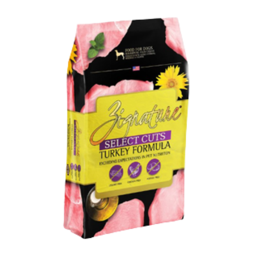 Zignature Select Cuts Turkey Formula Dry Dog Food