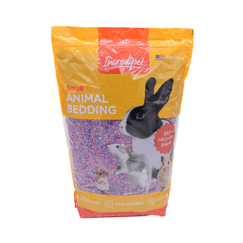 Incredipet Small Animal Multi-Colored Paper Bedding