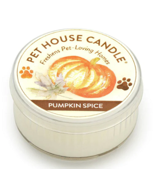 Pet House Pumpkin Spice Mini Candle 1.5 oz