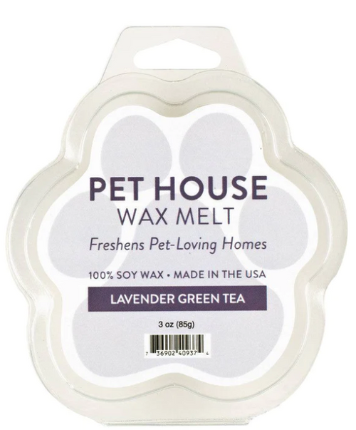 Pet House Lavender Green Tea Wax Melt 3 oz