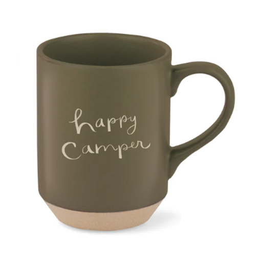 Pet Fringe Studio Petshop Happy Camper Stoneware Mug 