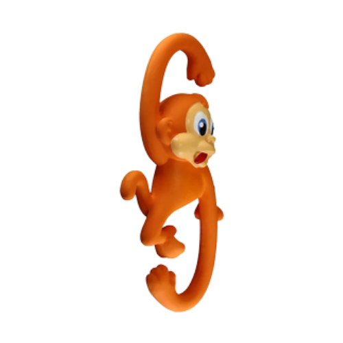 Petsport Naturflex Monkey Latex Dog Toy 12 in