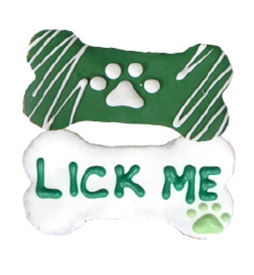 Pawsitively Gourmet St. Patrick's Day Bone Dog Cookie 