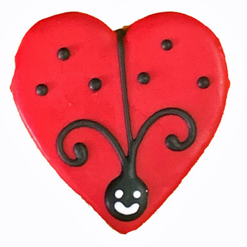 Pawsitively Gourmet Spring Lady Bug Dog Cookie 