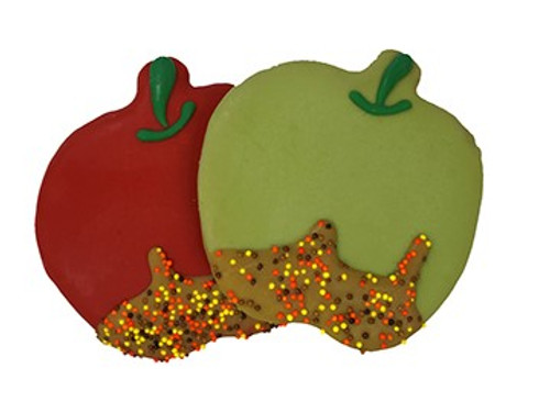 Pawsitively Gourmet Fall Caramel Apple Dog Cookie 