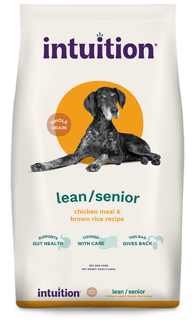 Intuition Lean/Senior Chicken Meal & Brown Rice Recipe Adult Dry Dog Food