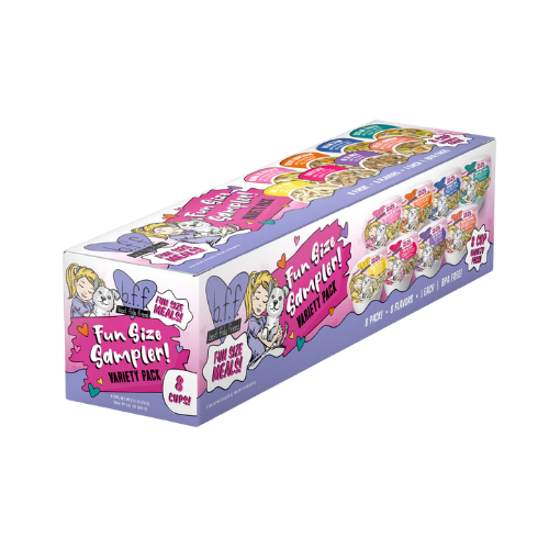 Weruva B.F.F. Fun Size Sampler Variety Pack Wet Dog Food 8 ct