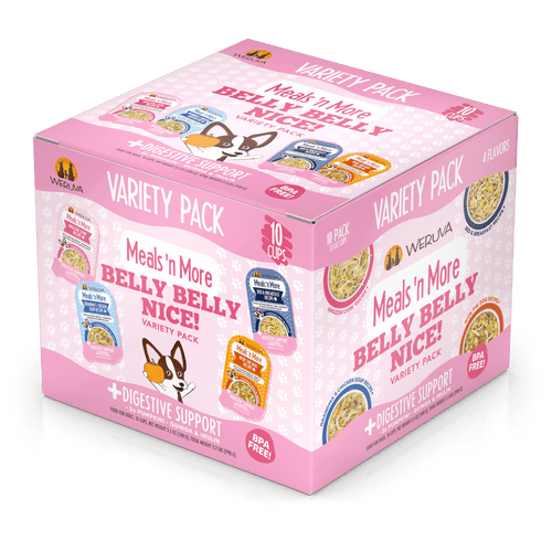 Weruva Meals 'N More BELLY BELLY NICE! + Digestive Support Variety Pack Wet Dog Food 10 ct