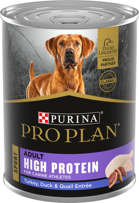 Purina Pro Plan Sport High Protein Turkey, Duck & Quail Entrée Wet Dog Food