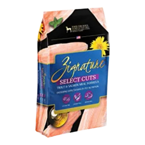 Zignature Select Cuts Trout & Salmon Meal Formula Dry Dog Food