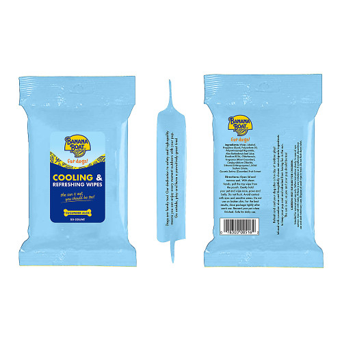 Banana Boat Cooling & Refreshing Wipes for Dogs 