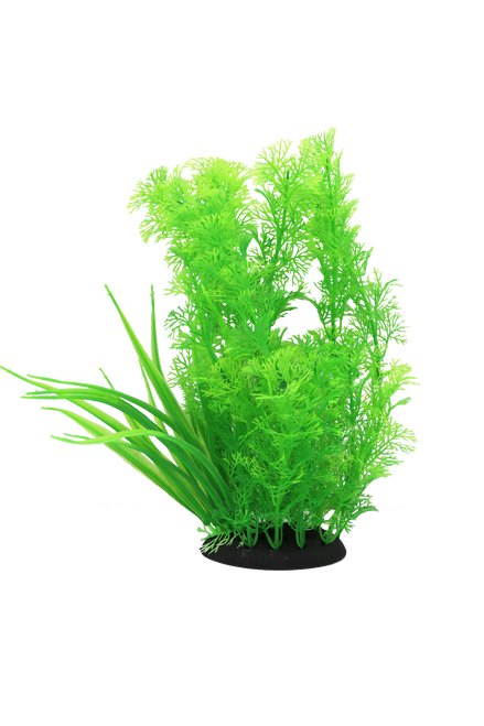 Incredipet Plastic Cabomba Aquarium Plant, Green 12 in