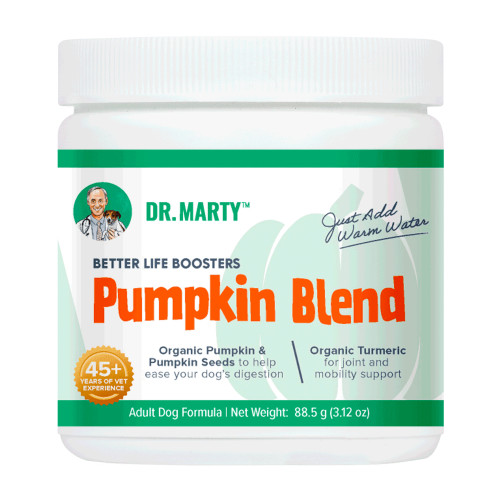 Dr. Marty Better Life Boosters Pumpkin Blend for Dogs 3.17 oz