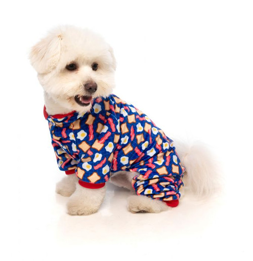 Fuzzyard Bacon & Eggs Dog Pajamas