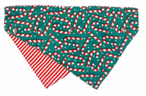 Fuzzyard Holiday Candy Cane Dog Bandana