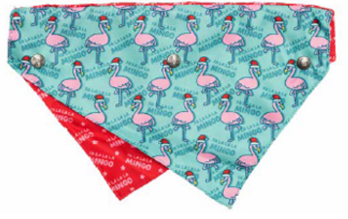 Fuzzyard Holiday Fa La La La Mingo Dog Bandana