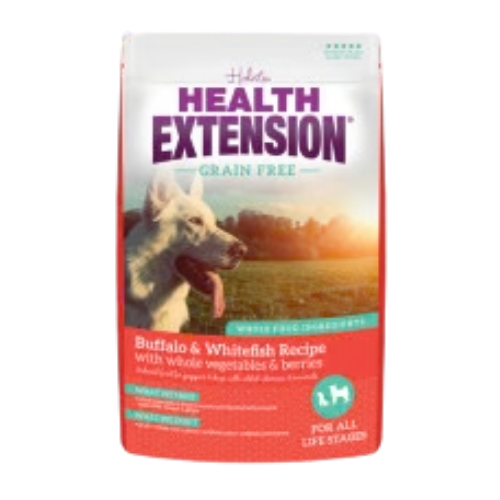 Health Extension Grain-Free Buffalo & Whitefish Recipe All Life Stages Dry Dog Food