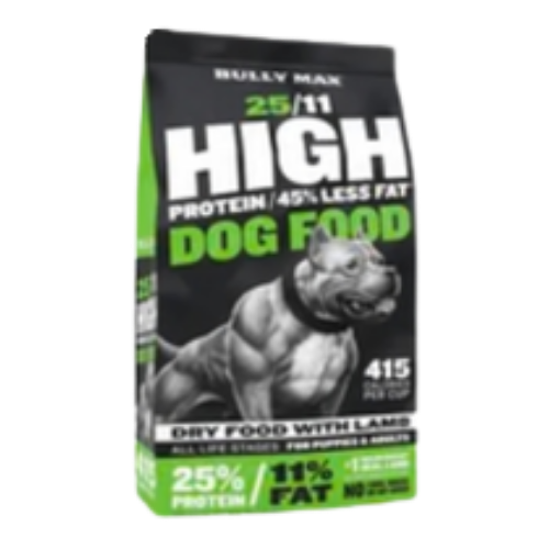 Bully Max 25/11 High Protein & Low Fat Dry Dog Food with Lamb