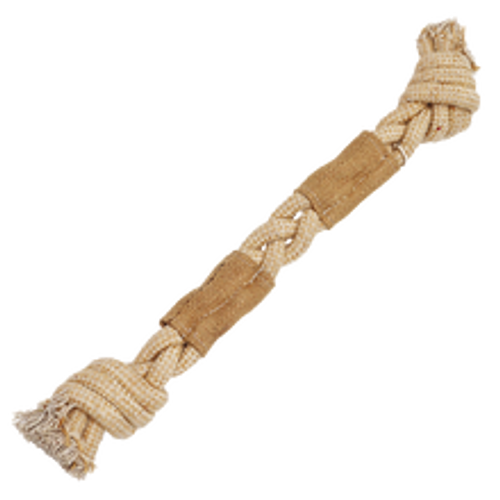 Incredipet Cotton Jute Knotted Bone Dog Toy 