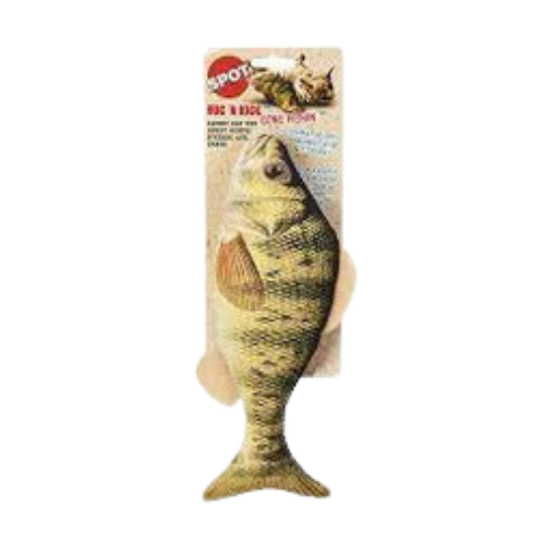 Spot Hug n' Kick Fish Cat Toy 