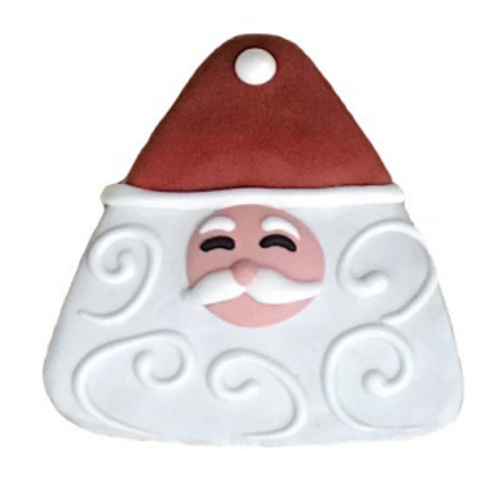Pawsitively Gourmet Holiday Santa Face Dog Cookie 